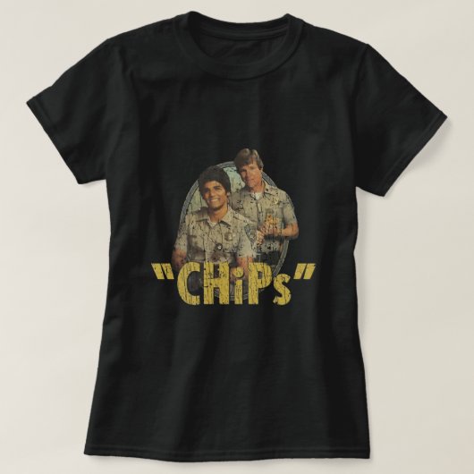 CHiPs 1977 T-shirt (Design voorkant)