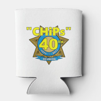 CHiPs 40e Jubilea cuphouder Blikjeskoeler
