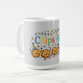 Chips Ahoy! T-Shirt Koffiemok (Voorkant links)