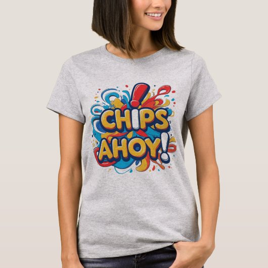 Chips Ahoy! T-shirt – Sweet & Playful Style (Voorkant)