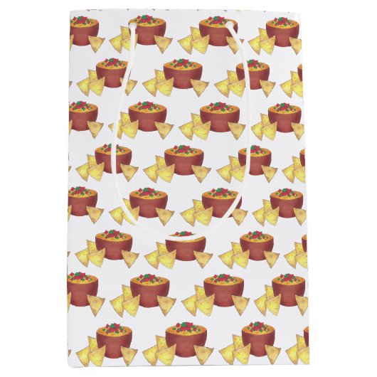 Chips Chili Con Queso Blanco Nachos Kaasdip Medium Cadeauzakje (Voorkant)