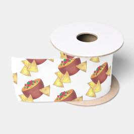Chips Chili Con Queso Blanco Nachos Kaasdip Satijnen Lint