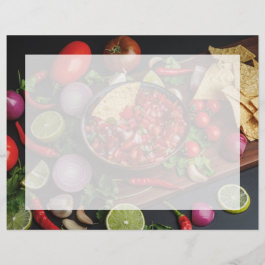 Chips en Homemade Salsa Flyer (Voorkant)