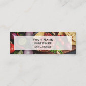 Chips en Homemade Salsa Mini Visitekaartje (Voorkant)