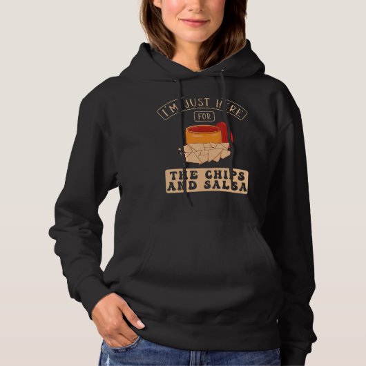 Chips en salsa hoodie (Voorkant)