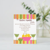 Chips en Salsa Kaart (Staand voorkant)