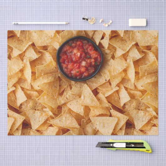 Chips en Salsa Tissuepapier (Craft)