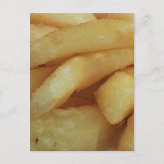 Chips/Fries Briefkaart (Voorkant)