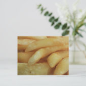Chips/Fries Briefkaart (Staand voorkant)