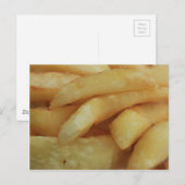 Chips/Fries Briefkaart (Voorkant / Achterkant)