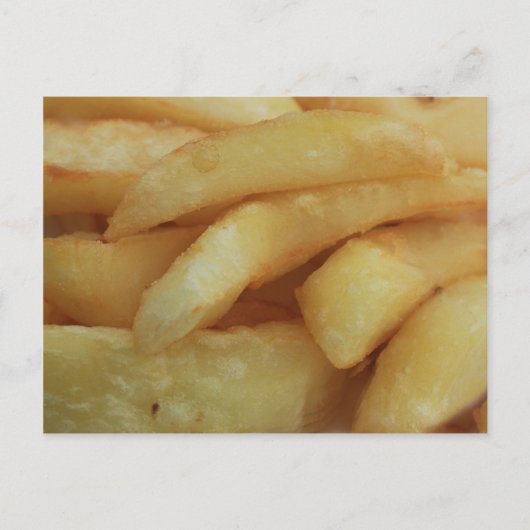Chips/Fries Briefkaart (Voorkant)