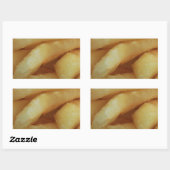 Chips/Fries Rechthoekige Sticker (Vel)