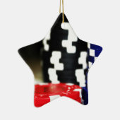 Chips Gambling Casino Win Game Luck Risk Bet Keramisch Ornament (Rechts)