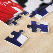 Chips Gambling Casino Win Game Luck Risk Bet Legpuzzel (Zijkant)