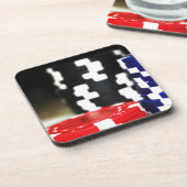 Chips Gambling Casino Win Game Luck Risk Bet Onderzetter (Linkerzijde)