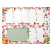 Chips 'N Salsa 7 Day Blank Meal Planner Notitieblok (Voorkant)