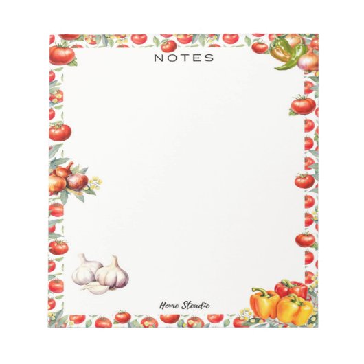 Chips 'N Salsa Blanco Notitieblok (Voorkant)