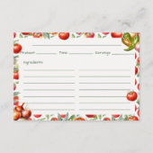 Chips 'N Salsa Recept Kaart (Voorkant)