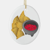 Chips & Salsa Keramisch Ornament (Rechts)