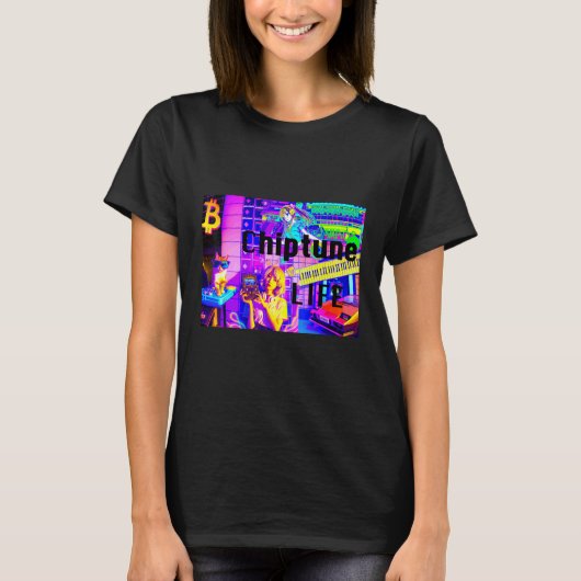 Chiptune Leven T-shirt (Voorkant)