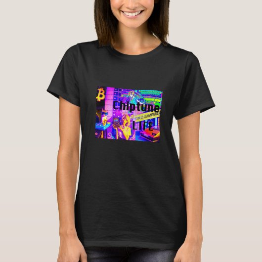 Chiptune Leven T-shirt (Voorkant)