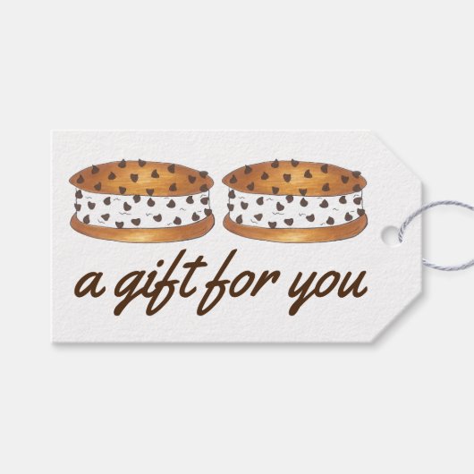 Chipwich A Gift for you Cookie Ice Cream Sandwich Cadeaulabel (Voorkant (Horizontaal))