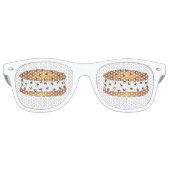 Chipwich Chocolate Chip Cookie Cream Sandwich Retro Zonnebril (Voorkant)