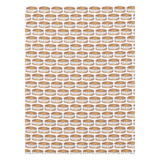 Chipwich Chocolate Chip Cookie Cream Sandwich Tafelkleed (Voorkant)