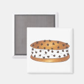 Chipwich Chocolate Chip Ice Cream Sandwich Magnet (Voorkant / Achterkant)
