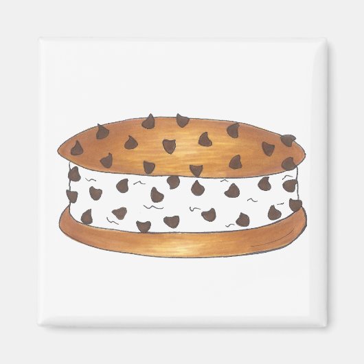 Chipwich Chocolate Chip Ice Cream Sandwich Magnet (Voorkant)