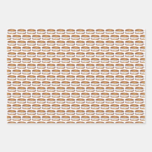 Chipwich Ice Cream Sandwich Peanut Cone Popsiche Inpakpapier Vel (Voorkant)