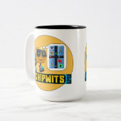 ChipWits IF SEE COFFEE-T-> PICK-UP Mok (Voorkant links)