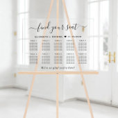 Chique 10 tafel bruiloft zitplaatsen acryl bord