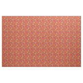 Chique aangepaste rode klaprozen op diepblauwe sto stof (Yard (91,4 cm))