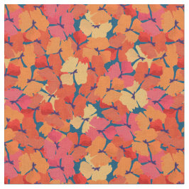 Chique aangepaste rode veld papavers op diepblauwe stof