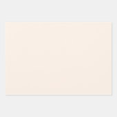 Chique aardetinten Zand Crème Mauve Effen Kleur Inpakpapier Vel (Voorkant)