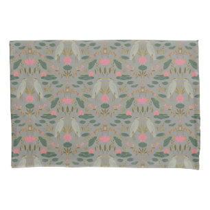 Chique aardse beige Heron Pond Heritage Revival Kussensloop