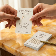 Chique Aardse Crème Haarstudio Verwijzingsbranding