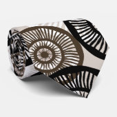 Chique Abstract cirkelwiel neutraal Stropdas (Opgerold)