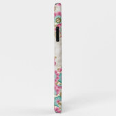 Chique abstract Japans bloemen kunstpatroon Case-Mate iPhone Case (Achterkant/rechts)