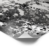 Chique Abstracte Bos Perfect Poster (Hoek)