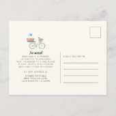 Chique adreswijziging verplaatsen aankondigingskaart (Achterkant)