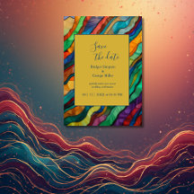 Chique Afrikaanse bestemming bruiloft opslaan van 