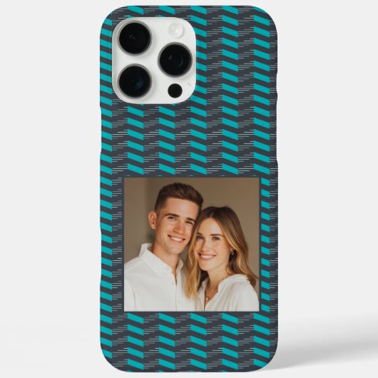Chique afstudeercadeaus Chevron-patroon Case-Mate iPhone Case (Achterkant)