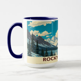 Chique Alpen Pika Rocky Mountain Esthetiek Mok