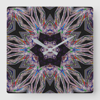 Chique Amethist Ontwerp Acryl Wandklok