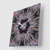 Chique Amethist Ontwerp Acryl Wandklok (Hoek)