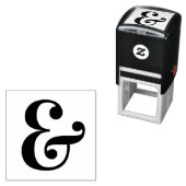 Chique Ampersand en teken Zelfinktende Stempel (In situ)