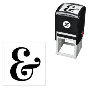 Chique Ampersand en teken Zelfinktende Stempel