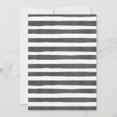 Chique Anemone Boeket repetitie diner uitnodiging (Achterkant)